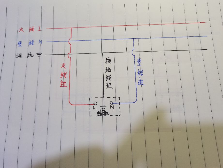 家用带开关插座接线方法及接线图详解
