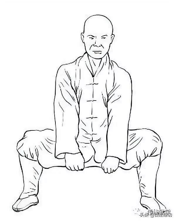 真正的马步练法