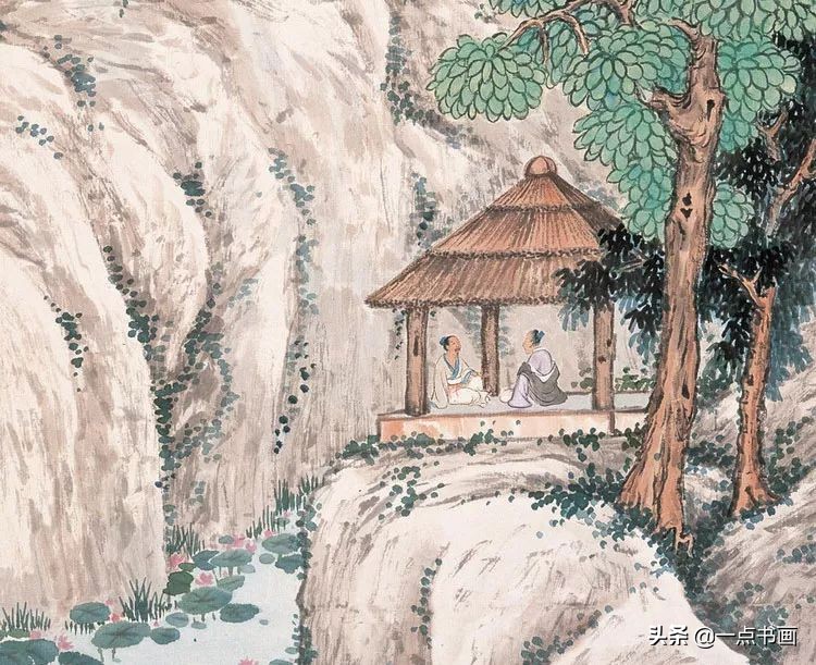 诗+画——春雨霏霏，醉看山水