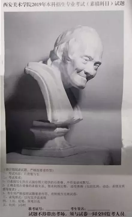 重磅发布|2019年九大美院最全考题汇总！只有想不到没有考不到！