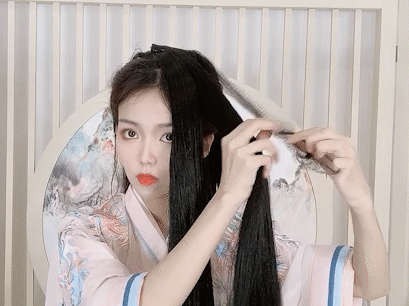 中国传统汉服发型教程
