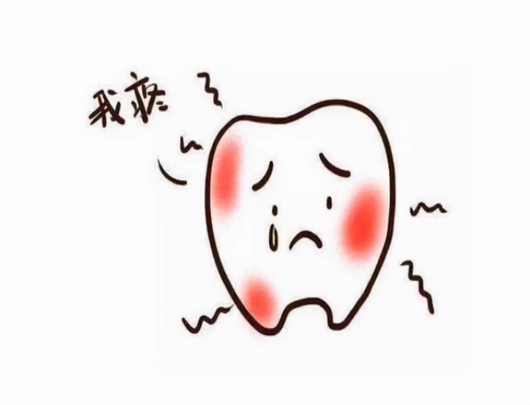 牙痛的图片卡通图片