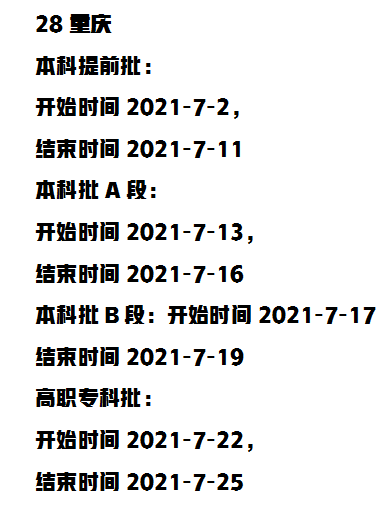 请收藏好！艺术类2021年录取批次及时间已更新至全国31个省市