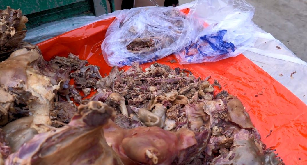 安徽祖传卖狗肉，40元一斤半天卖1000斤，老板还嫌卖得少