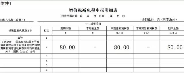 抵减，不是抵扣，税控盘抵税要这样做