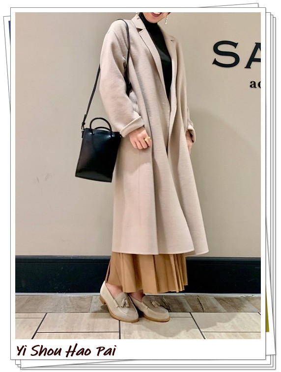 优雅而又知性！白色乐福鞋的秋冬搭配24例