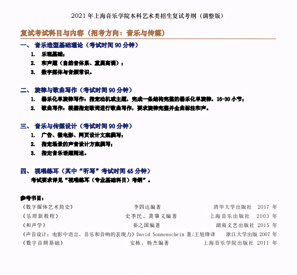 上海音乐学院今日开考！如何备考才能成为13%录取中的一员？