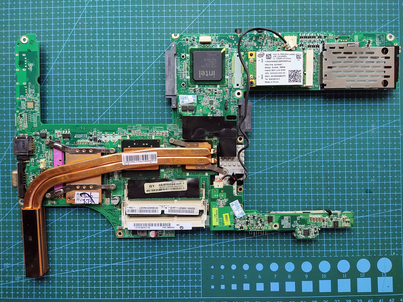 无折腾不玩机,小伙花百元给十年前的联想y450换主板,会翻车吗?