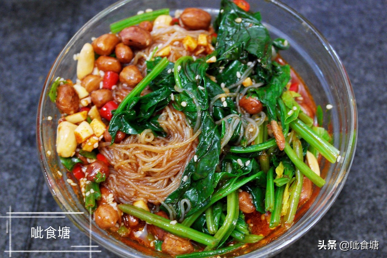 涼拌菠菜的做法,涼拌菠菜的做法 家常