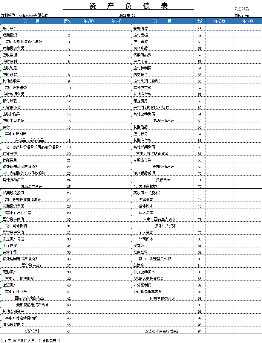 小企业Excel记账软件：科目设置、凭证录入、总账查询、生成报表