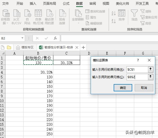 如何做好敏感性分析