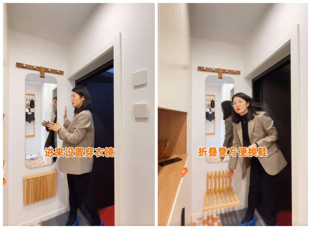 北京57㎡小蜗居：重新装修原木风收纳翻倍，网友：想搬进去