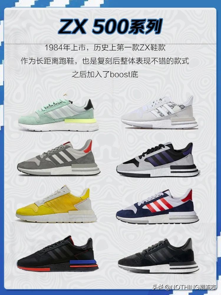 阿迪达斯三叶草系列（Adidas全系列鞋型大汇总）