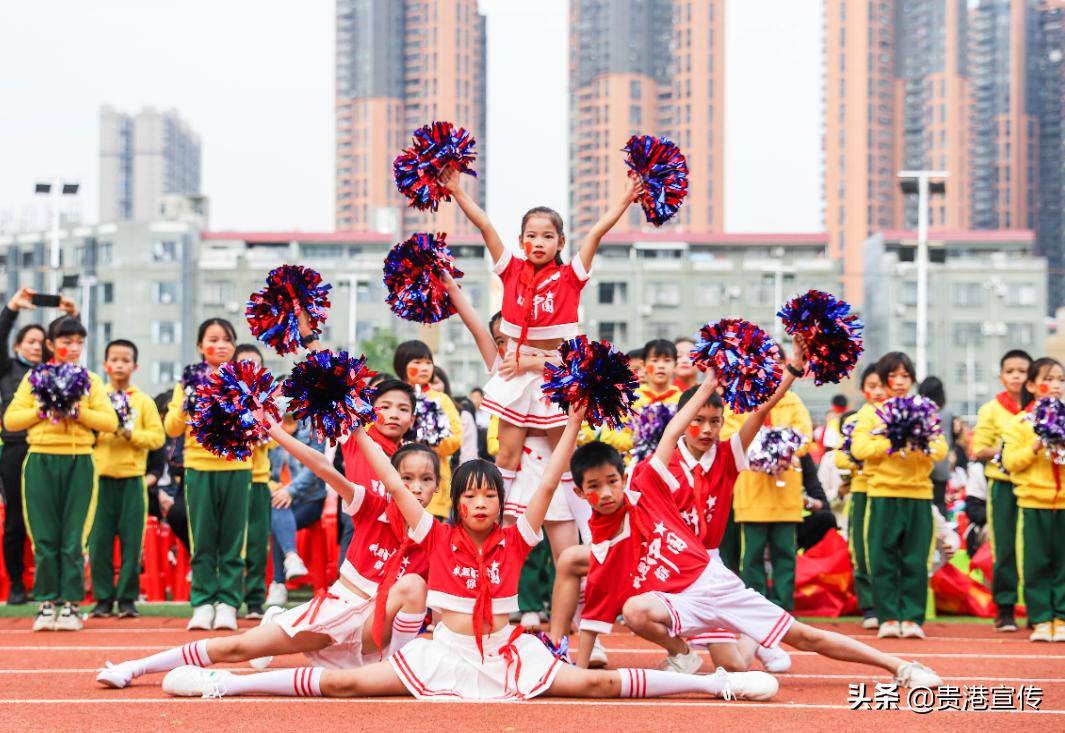 港北区郁林路小学2021运动会开幕啦(图15)