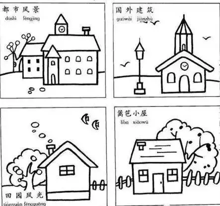 简笔画｜春季简笔画素材系列，好看易画，3分钟速成，建议收藏！