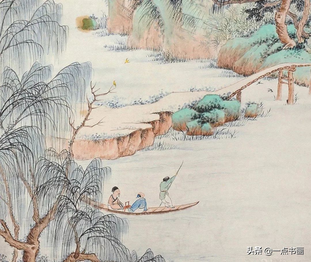 诗+画——春雨霏霏，醉看山水