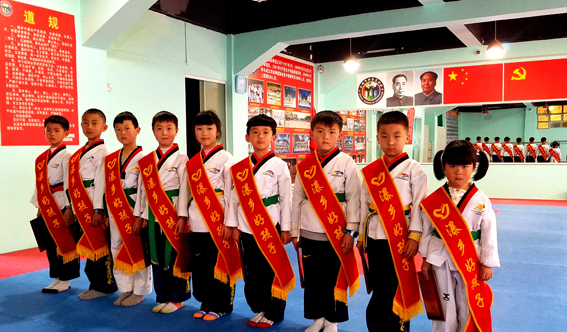 安顺市跆拳道学校更名为“义门功夫馆”并升级完备