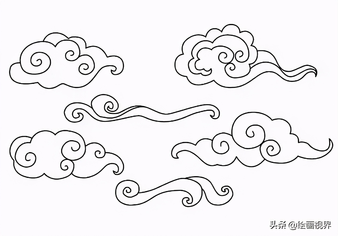 祥云图案图片(祥云很难画) - 赤虎壹号