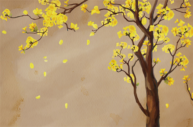 10句描写树木的经典诗词名篇：木欣欣以向荣，泉涓涓而始流