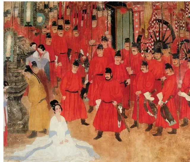 白居易长篇叙事诗《长恨歌》，杨玉环没有被缢死，因为坟冢无尸骨