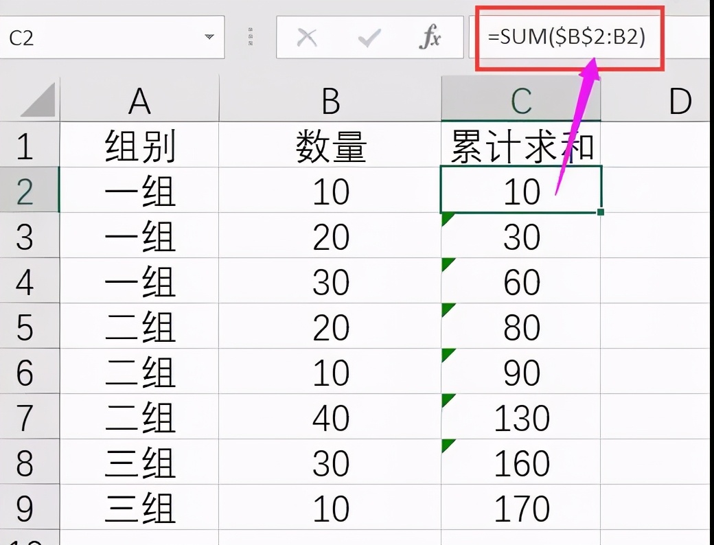 excel中各種特殊情況求和的技巧