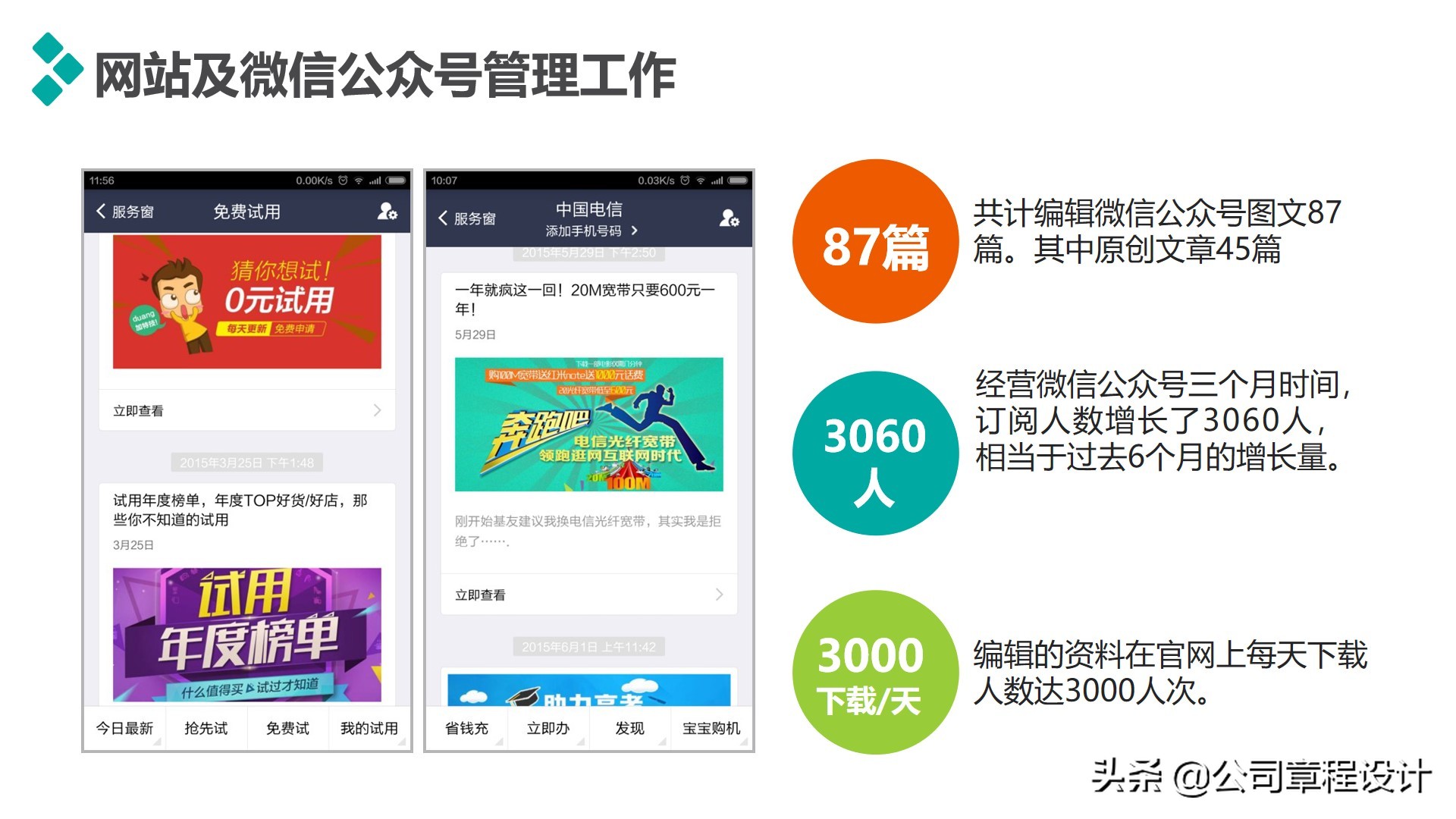 经典职业规划及个人述职（PPT模板）