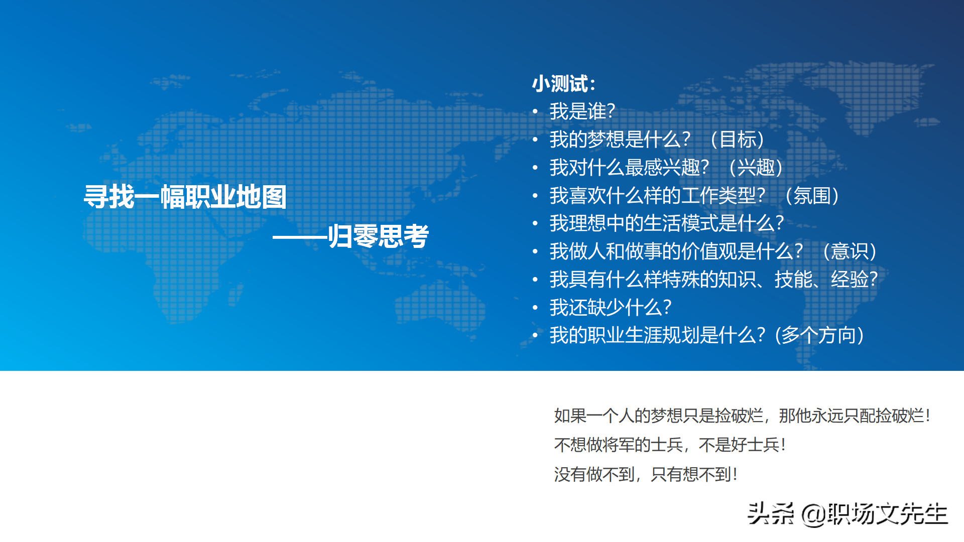 企業部門職業規劃ppt模板為職場精英打造個人知識體系,升職加薪!