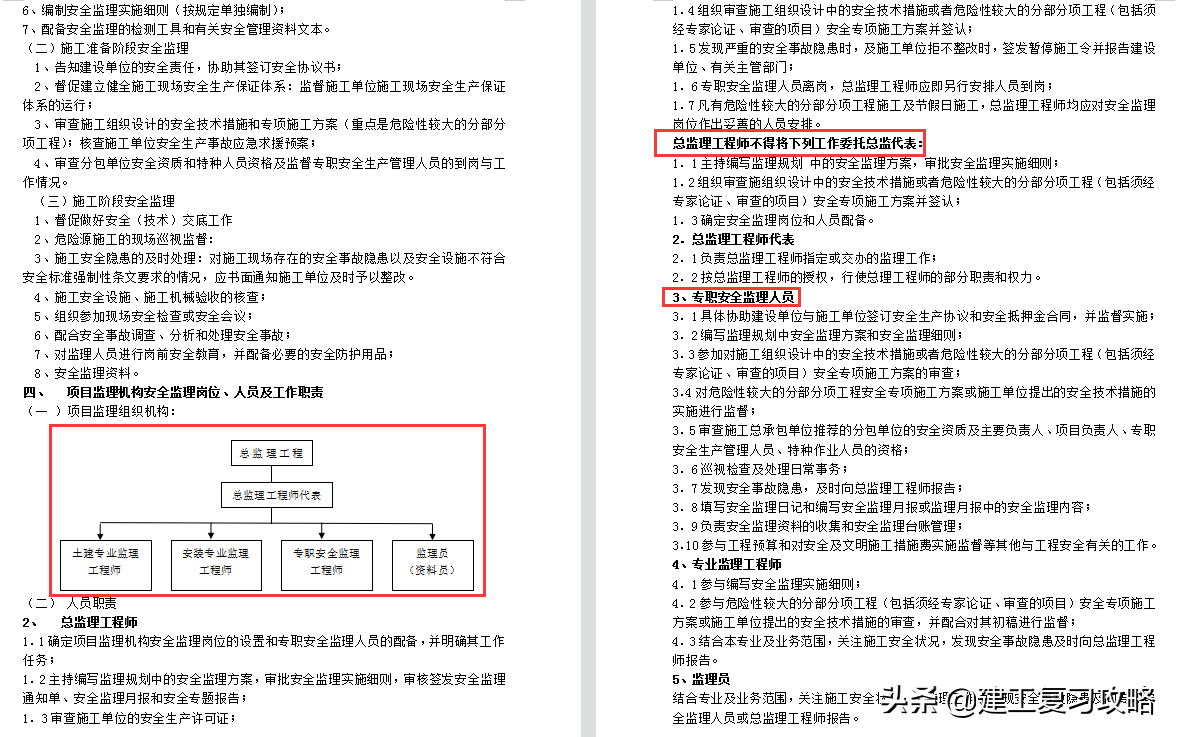 监理什么都不会？建设工程监理资料范本大全，附大量监理工作细节