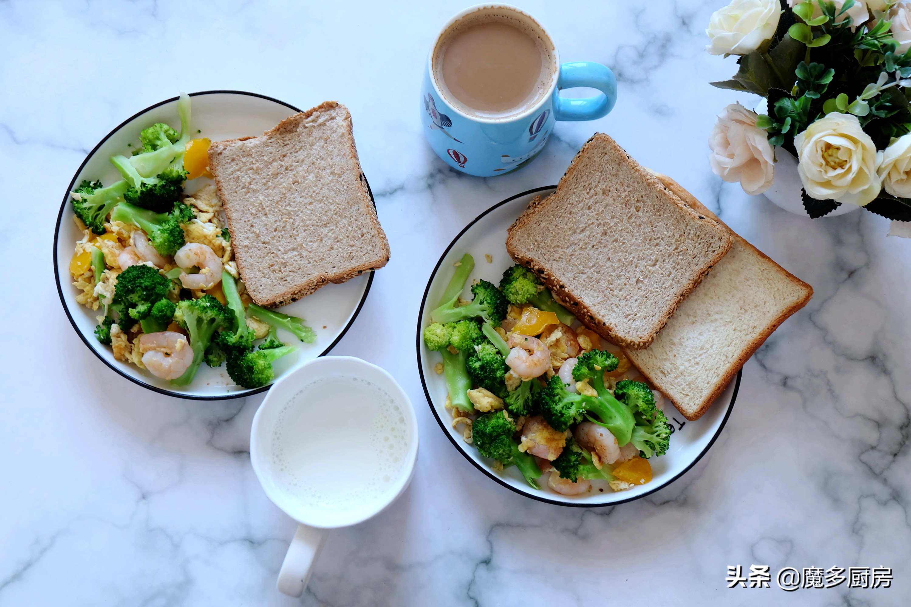 早餐真实图片(简单生活也要有滋有味) - 赤虎壹号
