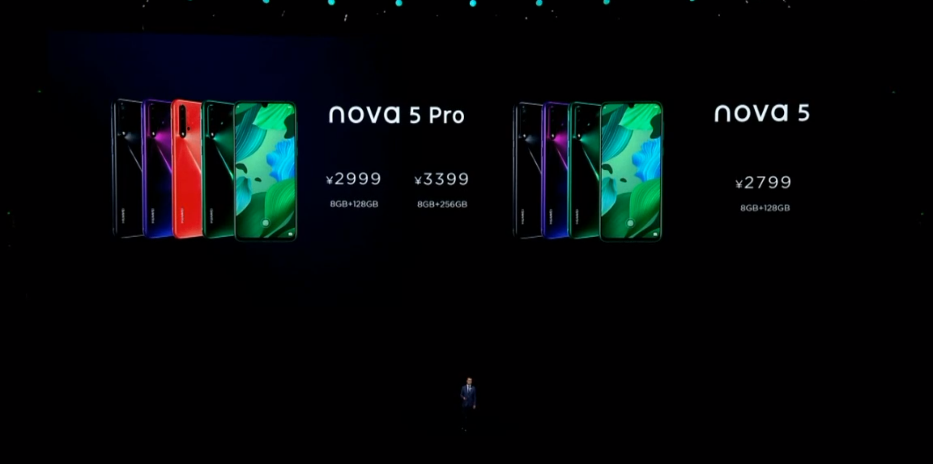 华为nova 5系列发布：麒麟980+40W快充+3200万前摄，2799元起售