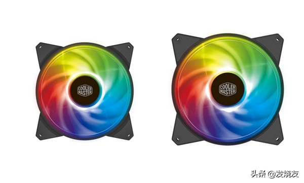 酷冷至尊 发布 masterfan mf120r/mf140r argb 幻彩风扇