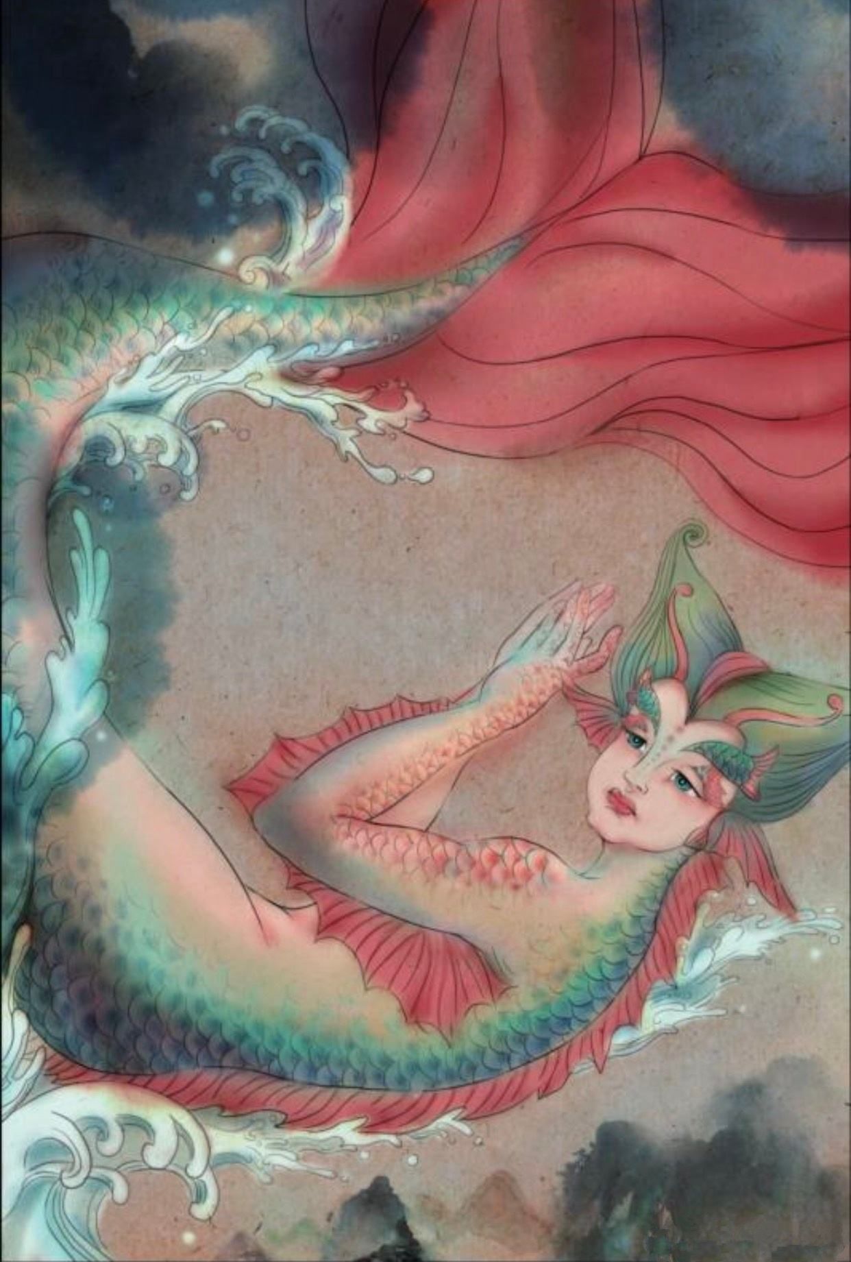 《山海经》最奇怪一次死而复生,颛顼死后化为鱼妇!鱼妇是什么?