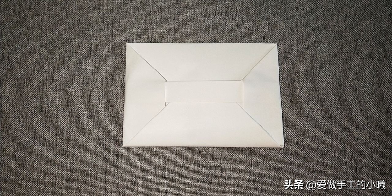 折纸教程：A4纸折出的漂亮信封，简单又实用