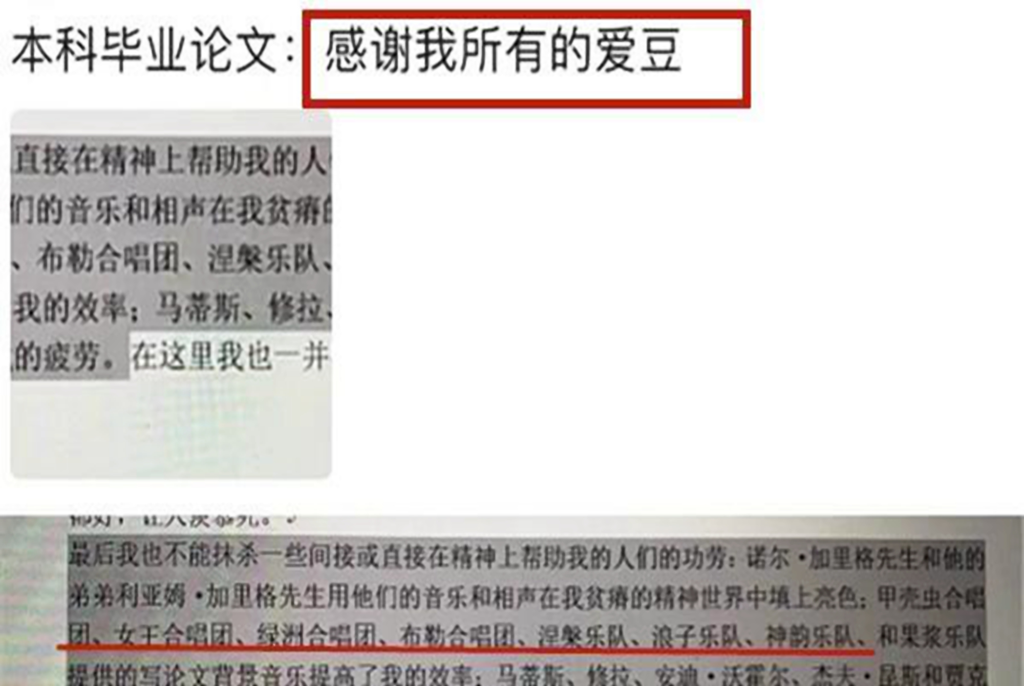 大学毕业论文“花式致谢”，五句“反语”耐人寻味，这是感谢吗？