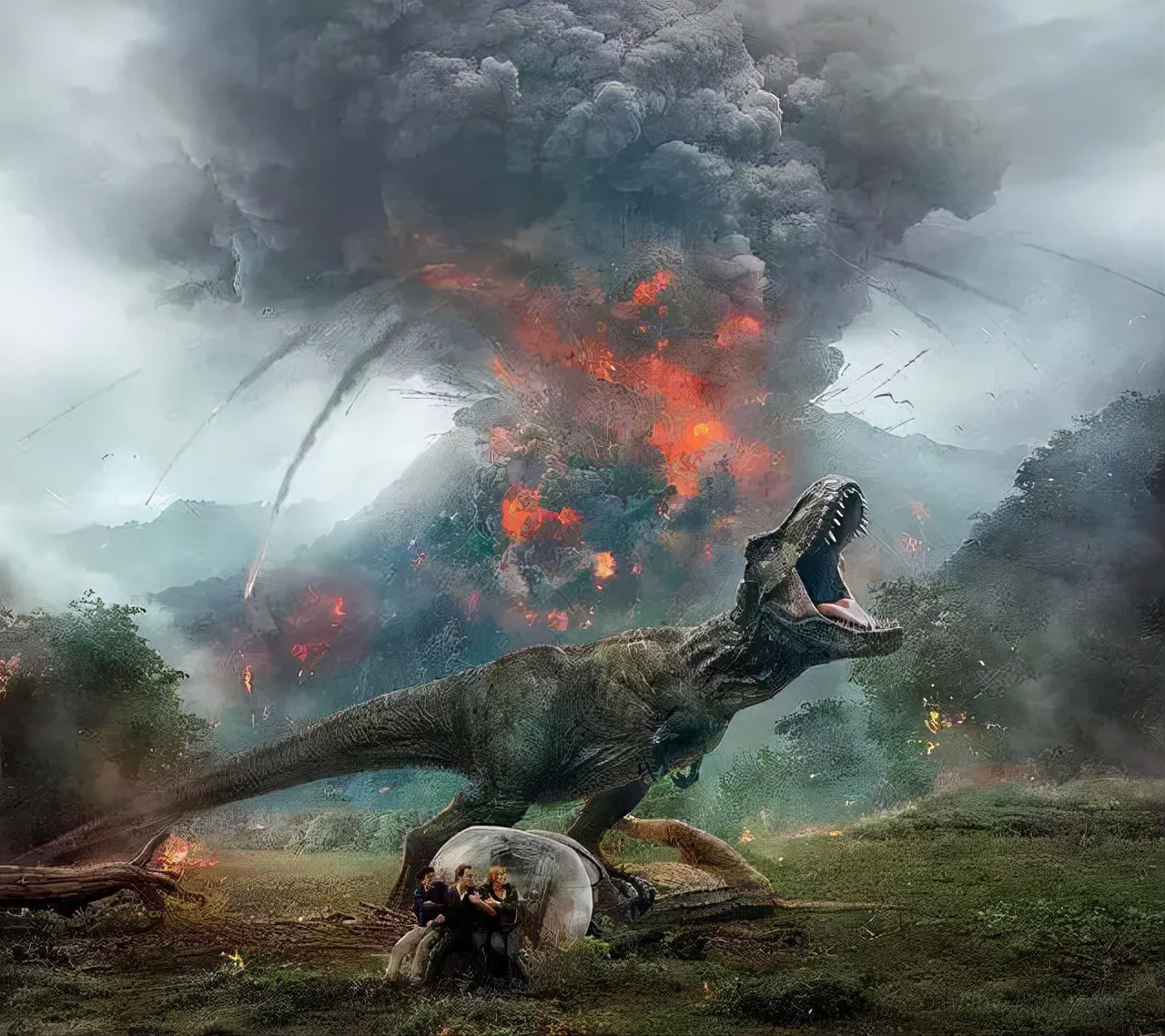 「科技文人一阳SHOW」亲临恐龙争霸的国度与五部恐龙电影的故事