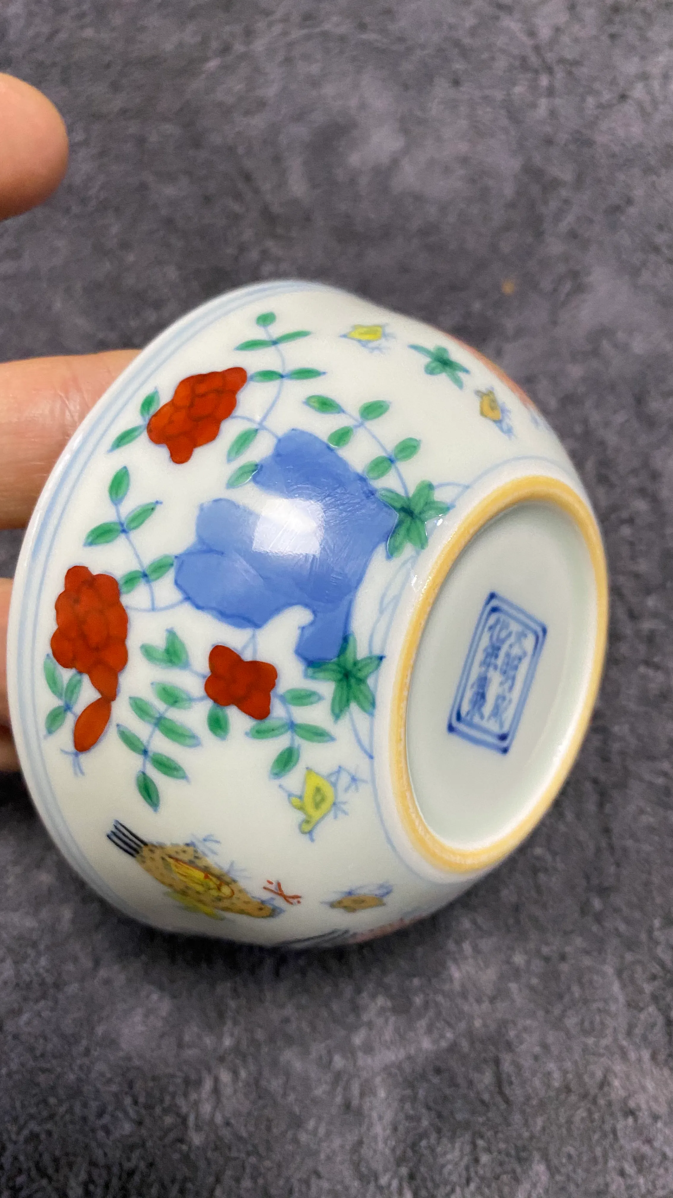 大明成化斗彩瓷器鉴定要点分享~成化真品打样!