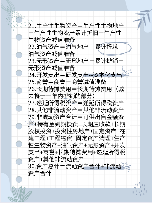 这套资产负债表和利润表编制公式，一定记得牢牢地，不再出错