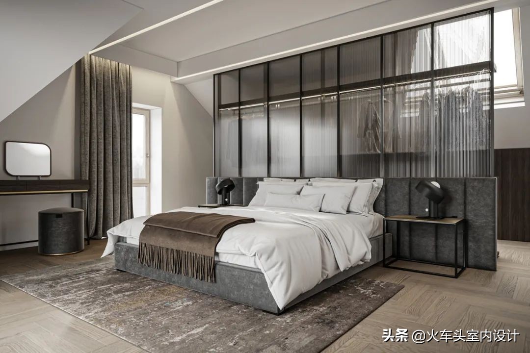 110㎡高级灰+黄铜，轻奢品味