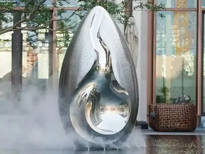 多彩多样,经久耐用,不锈钢造型雕塑