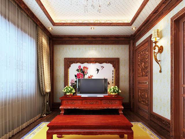 河南夫妻的自建别墅，365㎡中式风，里面的红木元素，惊艳了我