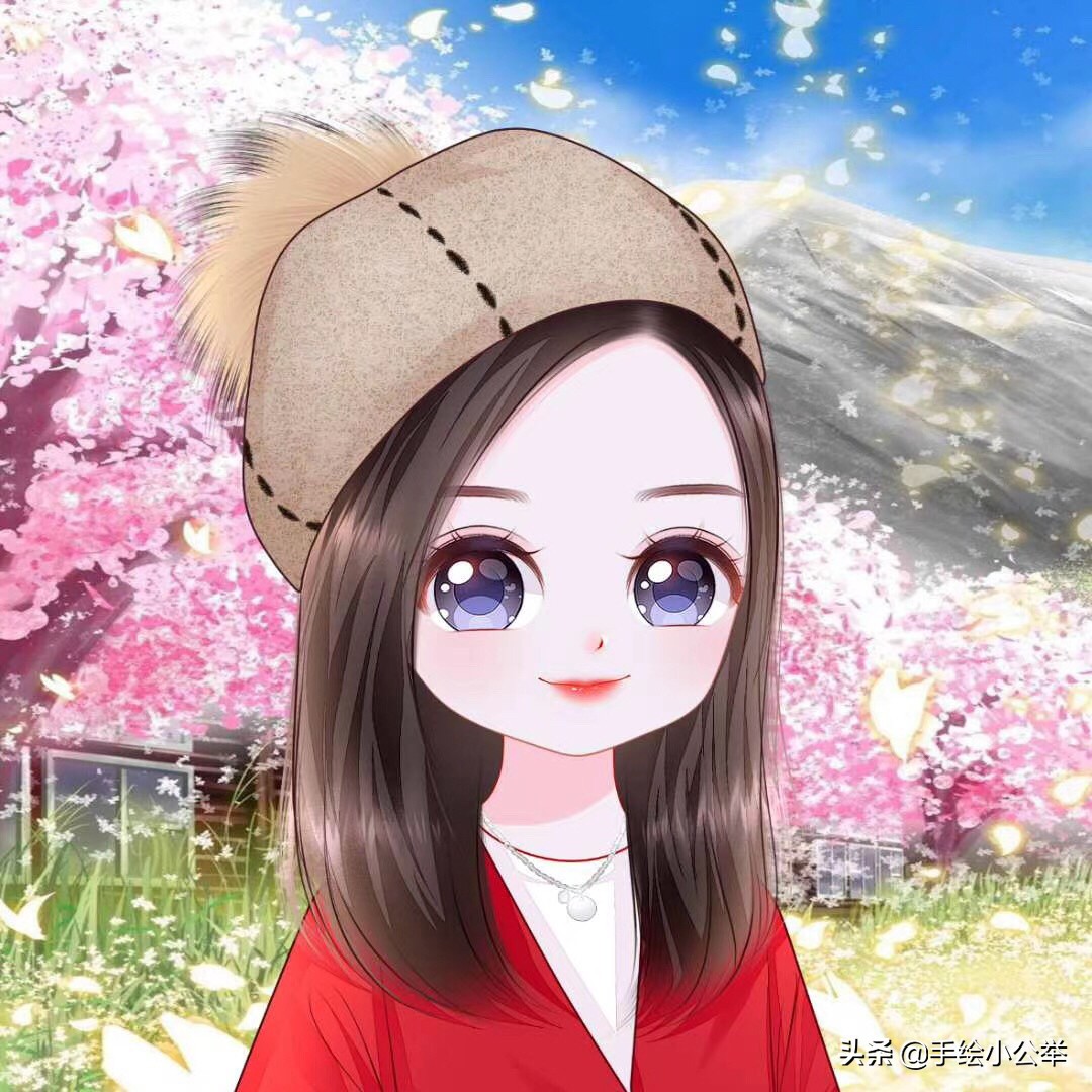 换个头像吧,俏皮可爱卡通头像,实在招人喜欢,大眼睛丸子头漂亮