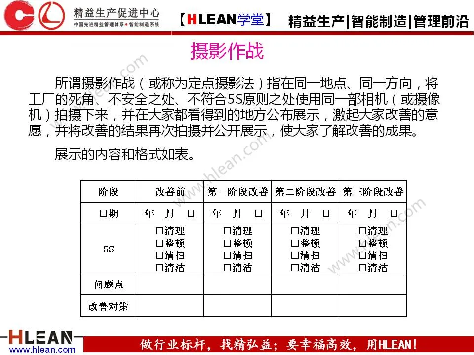 「精益学堂」5S管理培训教材（下篇）