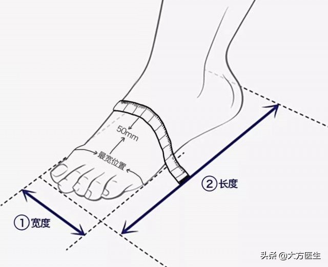 脚长脚宽怎么测量(测量脚的长度大小方法)