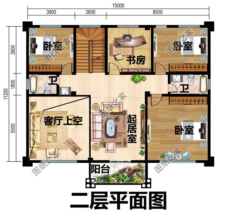 回老家盖一处欧式二层小别墅，让空气里充满快活的味道