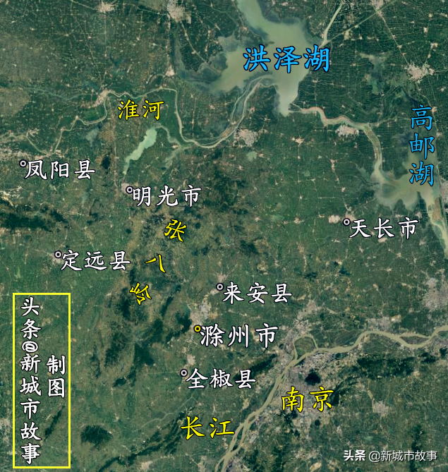 中国行政区划安徽省滁州市