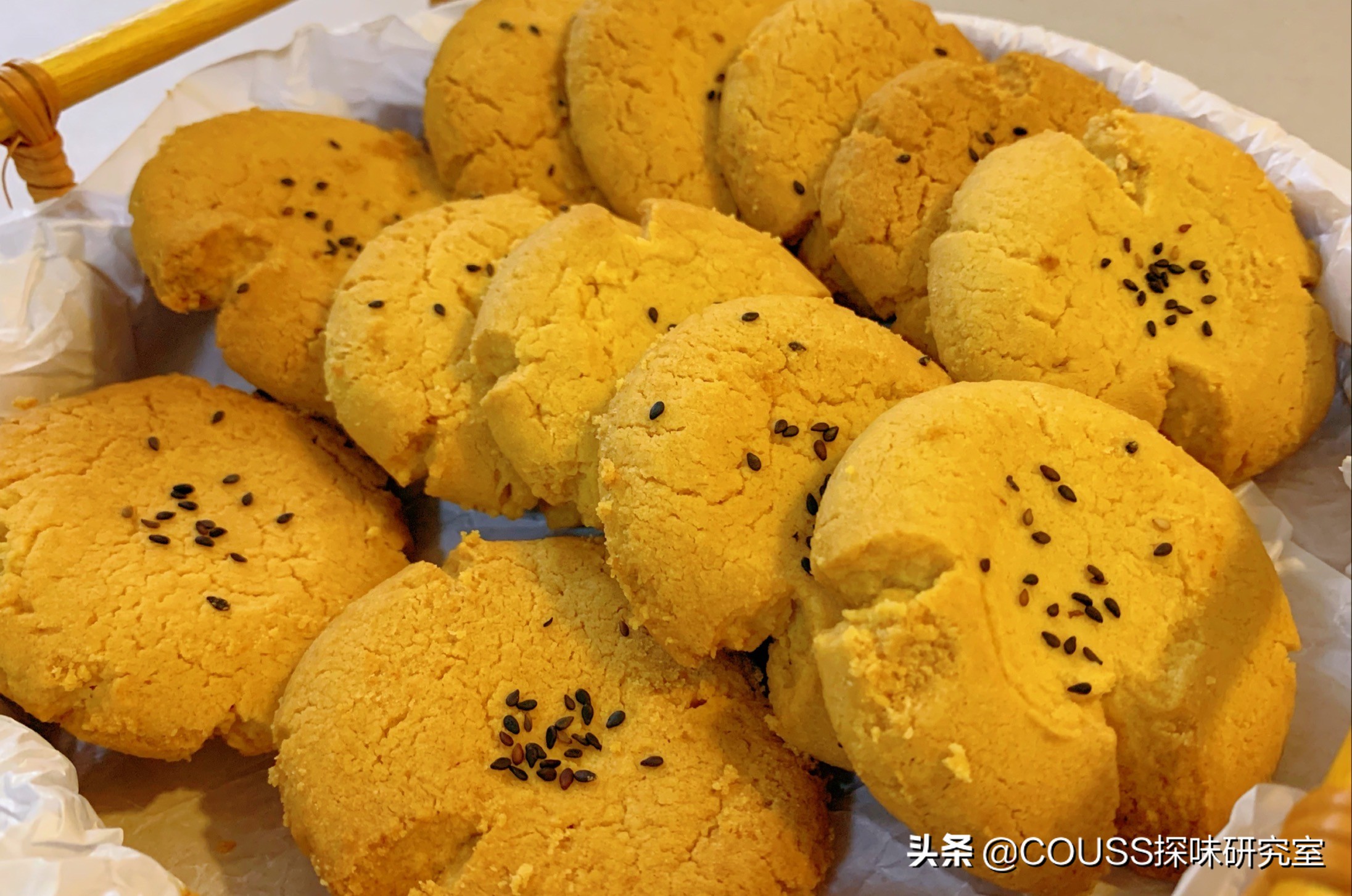 正宗宫廷桃酥的经典配方，这才是小时候的味道