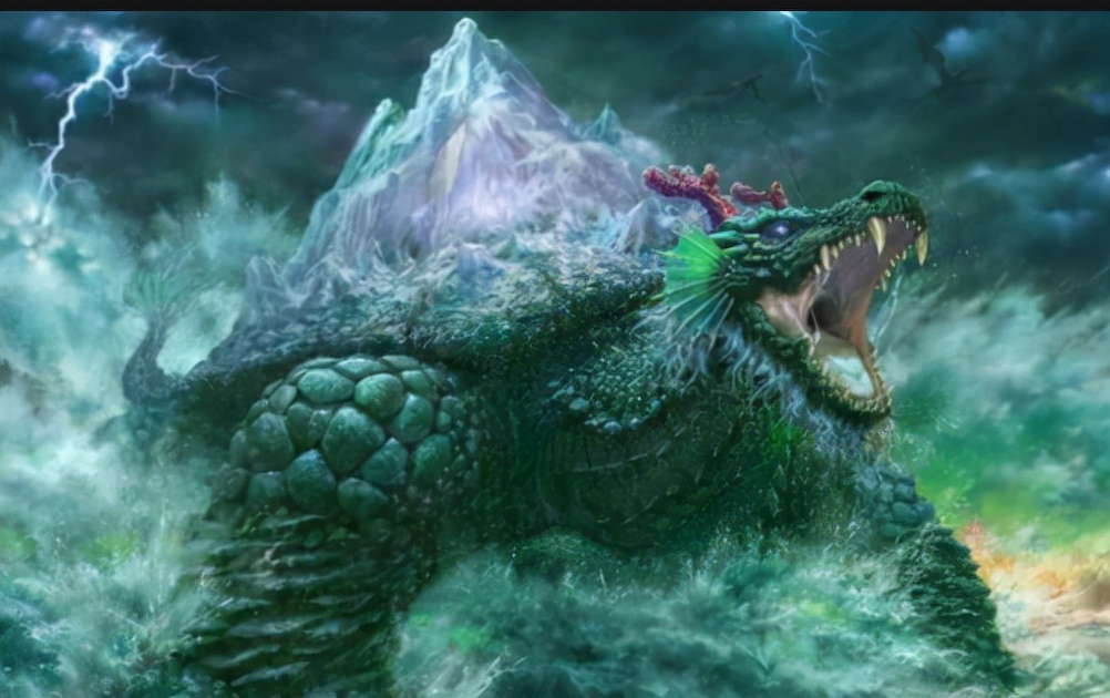 中国神话故事里面的世界尽头-----归墟.有着怎样的传奇色彩呢?