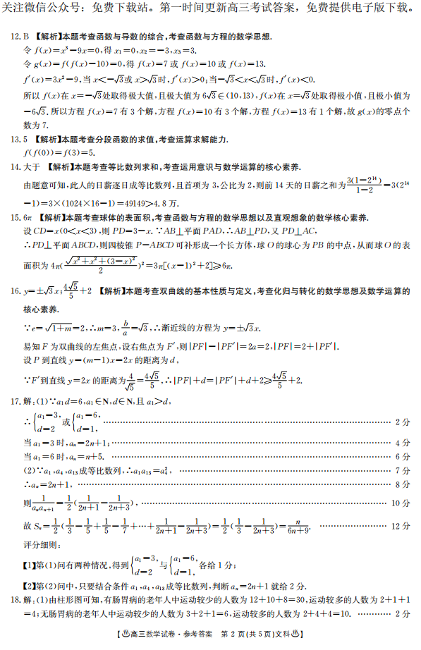 安徽、河北省高三8月份联考语文、数学、英语试题及答案