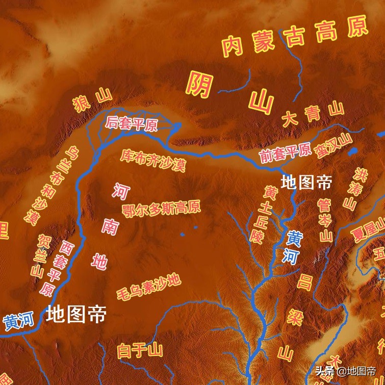 黄河流域图清晰大图（长江流域地图高清版）