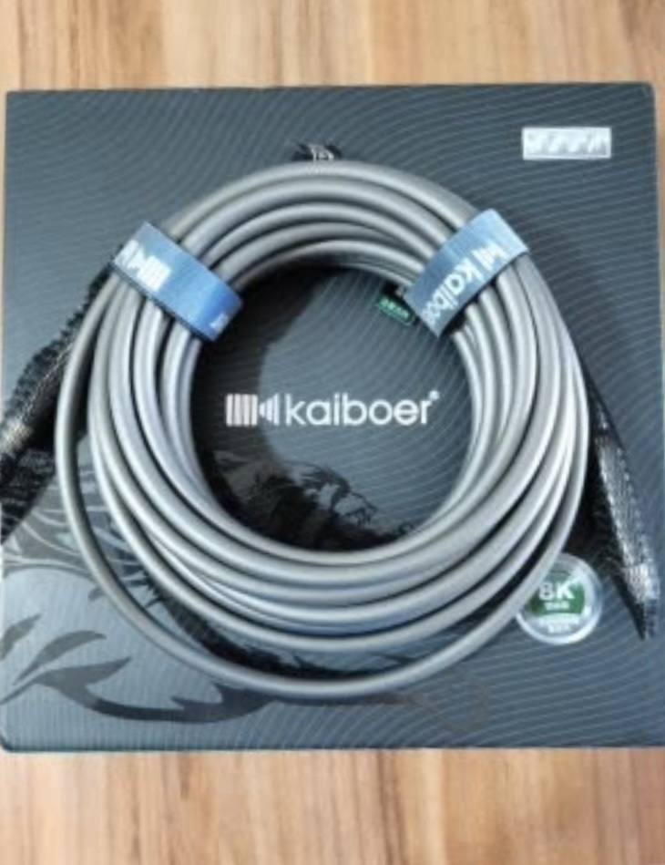 8K时代来临，开博尔五代万兆光纤HDMI 五代2.1解锁新体验